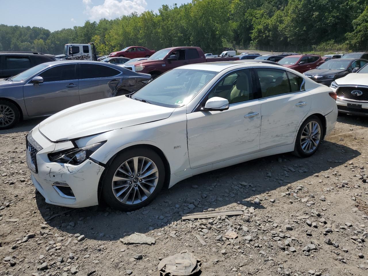 2018 Infiniti Q50 Luxe VIN: JN1EV7AP5JM358400 Lot: 65759594