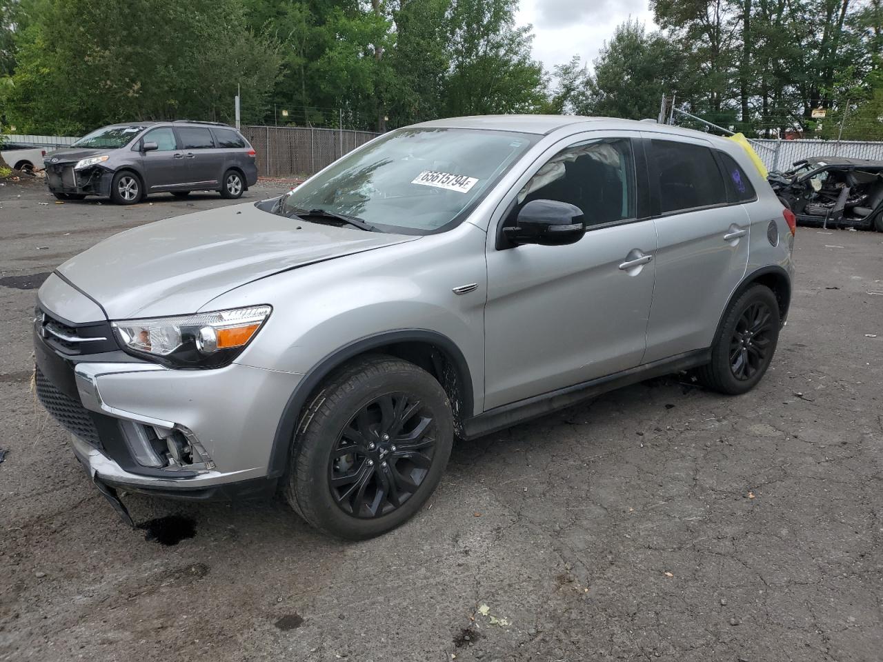 2019 Mitsubishi Outlander Sport Es VIN: JA4AP3AU3KU010627 Lot: 65615794