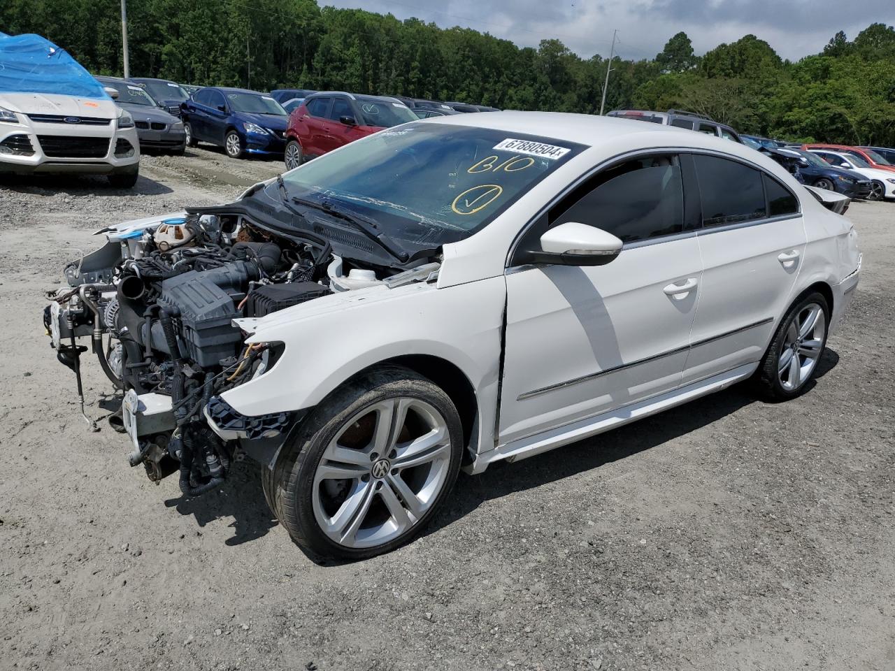 2013 Volkswagen Cc Sport VIN: WVWBP7AN3DE553502 Lot: 67880504