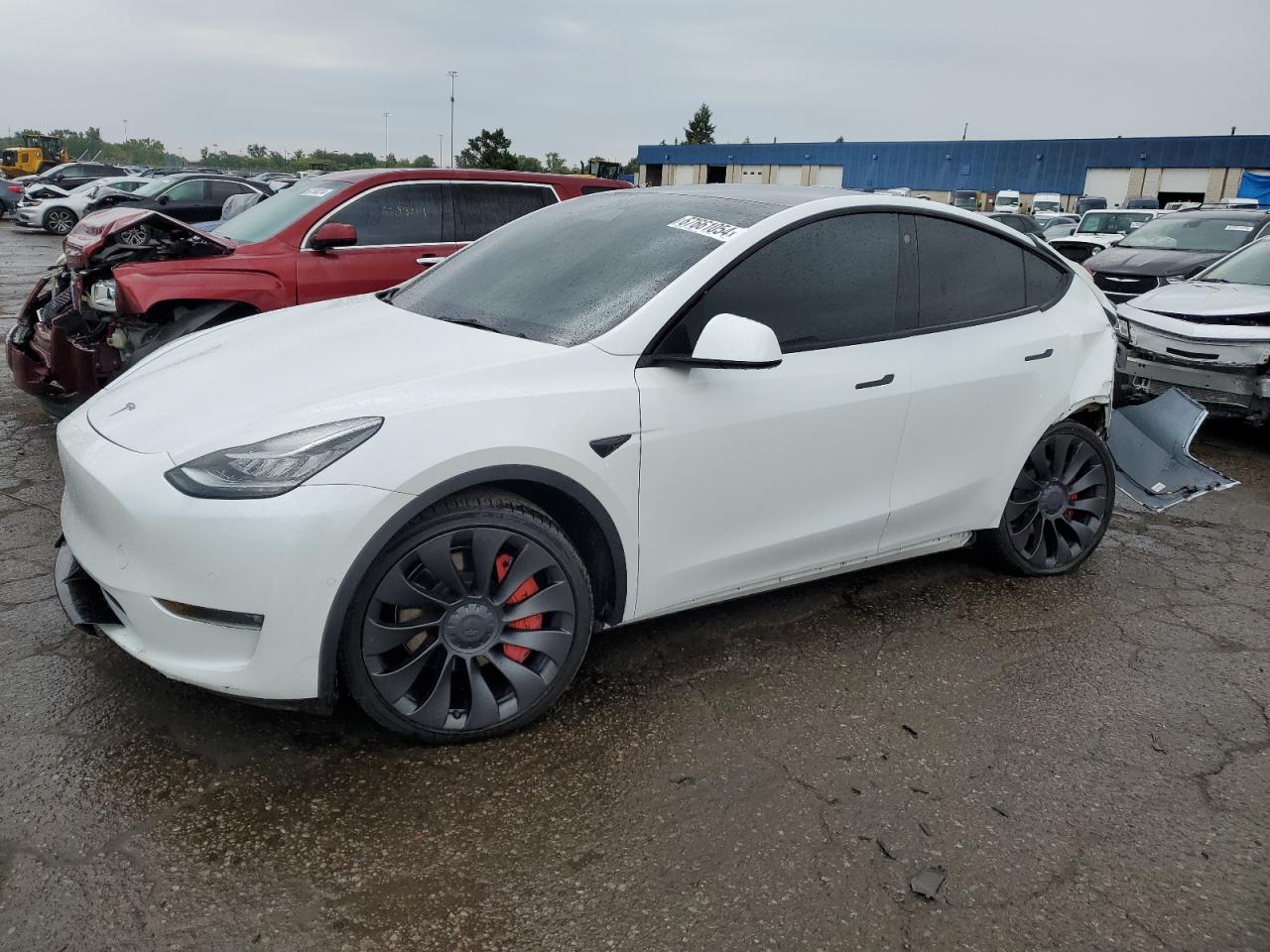 2022 Tesla Model Y VIN: 7SAYGDEE7NF315674 Lot: 67661054