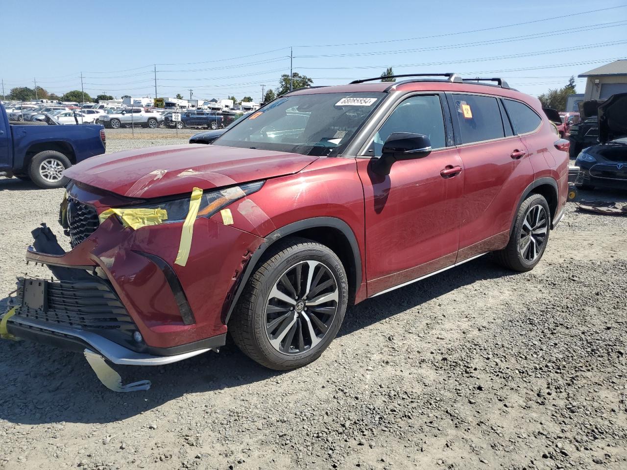 2021 Toyota Highlander Xse VIN: 5TDJZRBHXMS151299 Lot: 68085854