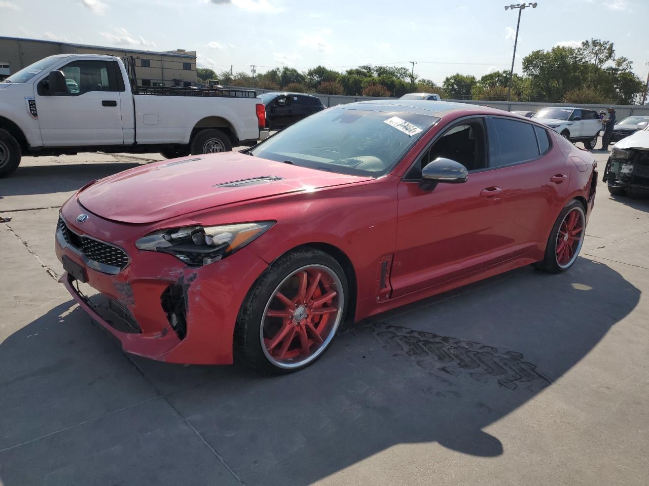 2018 Kia Stinger Gt2 VIN: KNAE55LC3J6010494 Lot: 68877084