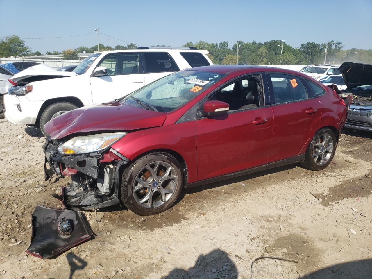 2014 Ford Focus Se VIN: 1FADP3F21EL154512 Lot: 66493384