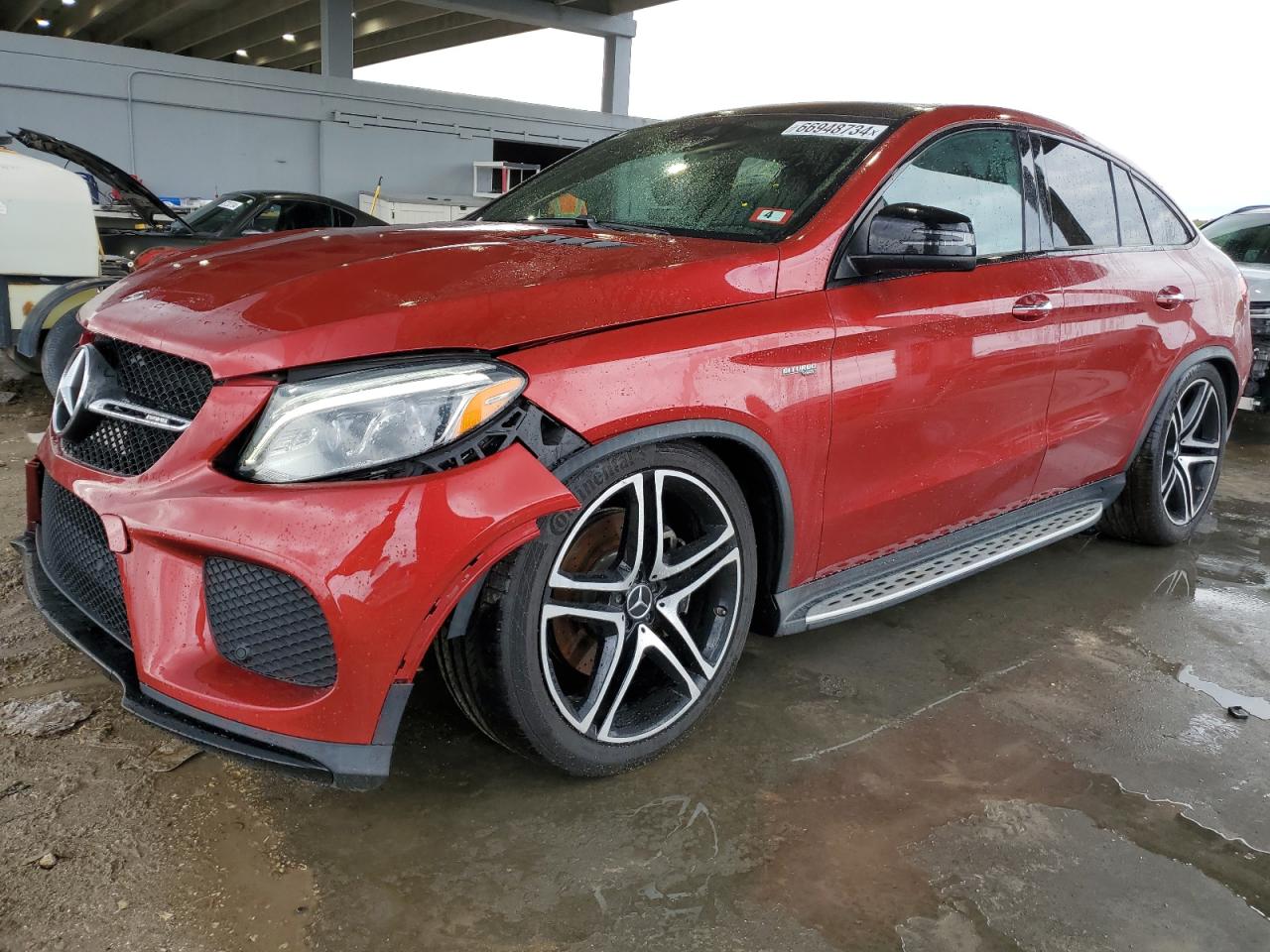 2019 Mercedes-Benz Gle Coupe 43 Amg VIN: 4JGED6EB4KA134929 Lot: 66948734