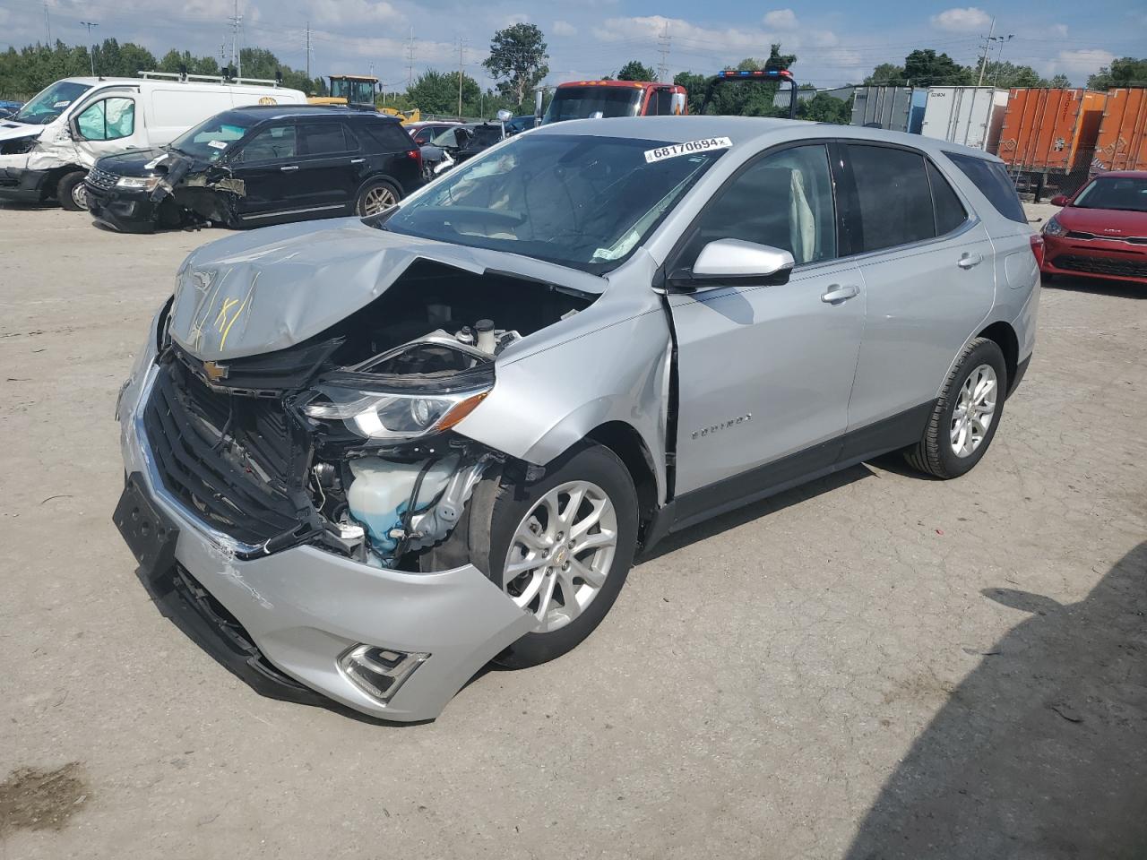 2019 Chevrolet Equinox Lt VIN: 2GNAXKEV5K6229551 Lot: 68170694