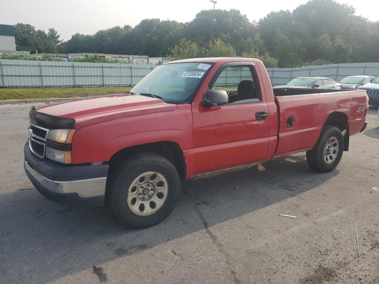 2006 Chevrolet Silverado K1500 VIN: 3GCEK14V26G186527 Lot: 67336634