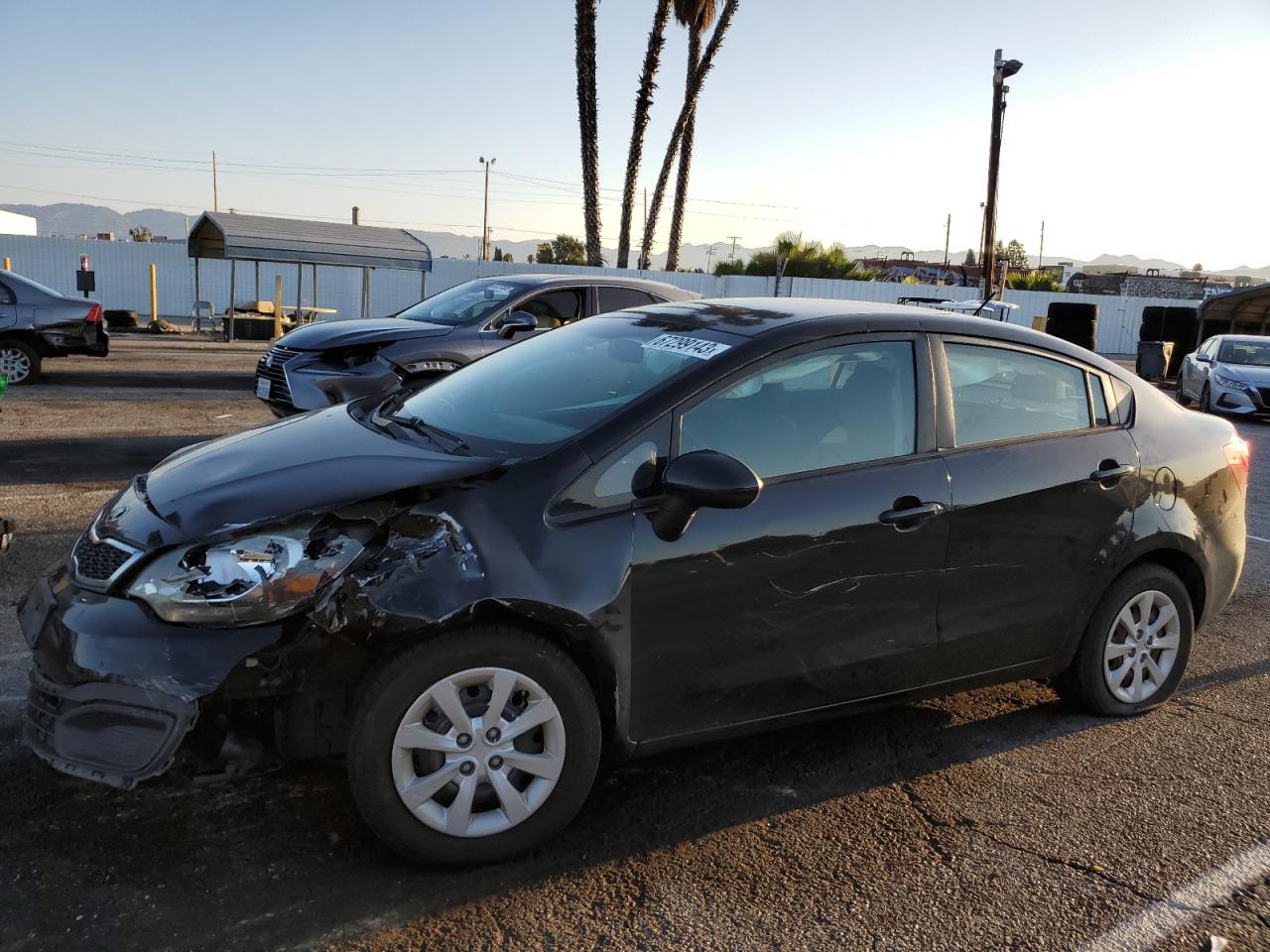 2013 Kia Rio Ex VIN: KNADN4A3XD6223942 Lot: 67299143