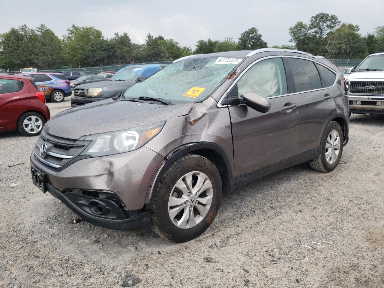 2013 Honda Cr-V Exl VIN: 5J6RM3H72DL010476 Lot: 67772253