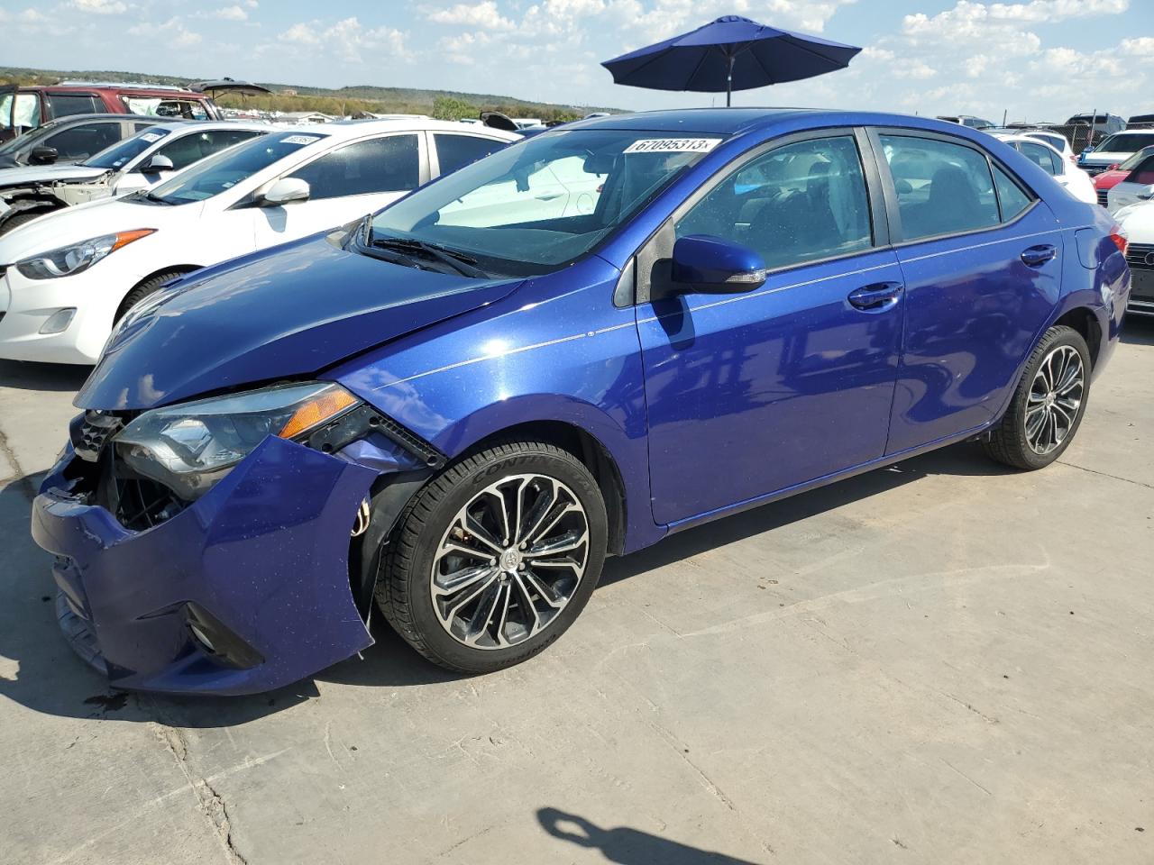 2016 Toyota Corolla L VIN: 2T1BURHE4GC483798 Lot: 67095313