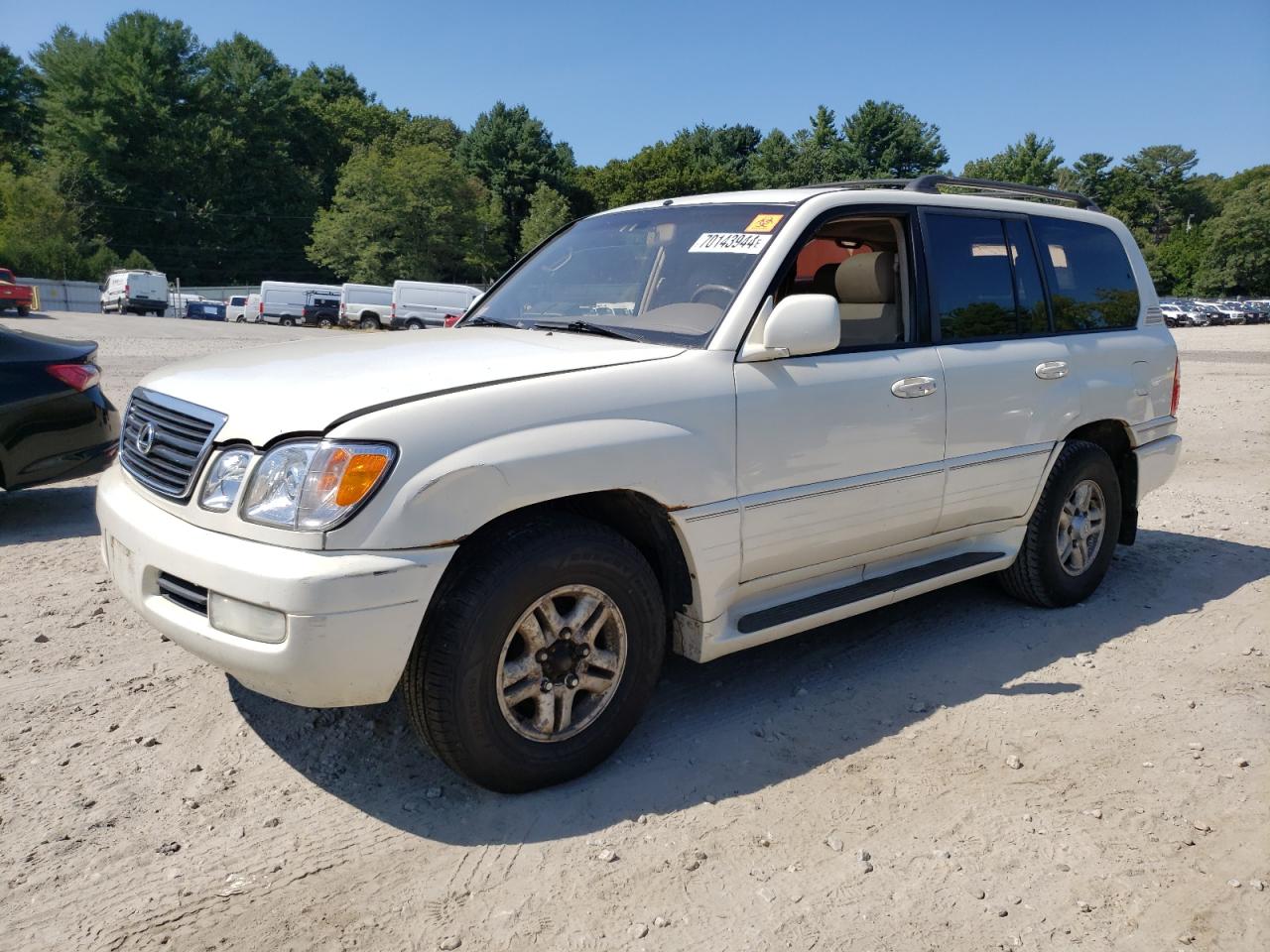 1999 Lexus Lx 470 VIN: JT6HT00W2X0040242 Lot: 70143944