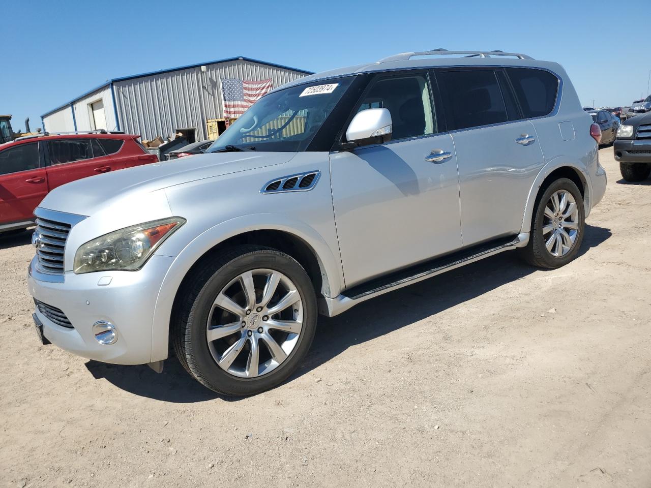 2012 Infiniti Qx56 VIN: JN8AZ2NE9C9015112 Lot: 72503974