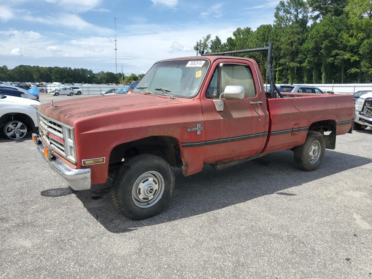 1986 Chevrolet K10 VIN: 2GCEK14H6G1217993 Lot: 70082974