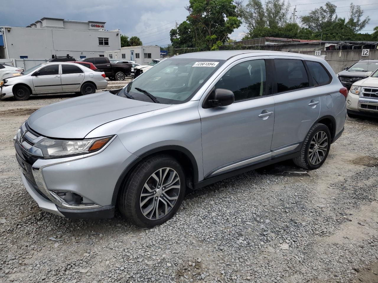 2016 Mitsubishi Outlander Es VIN: JA4AD2A32GZ037936 Lot: 72581594