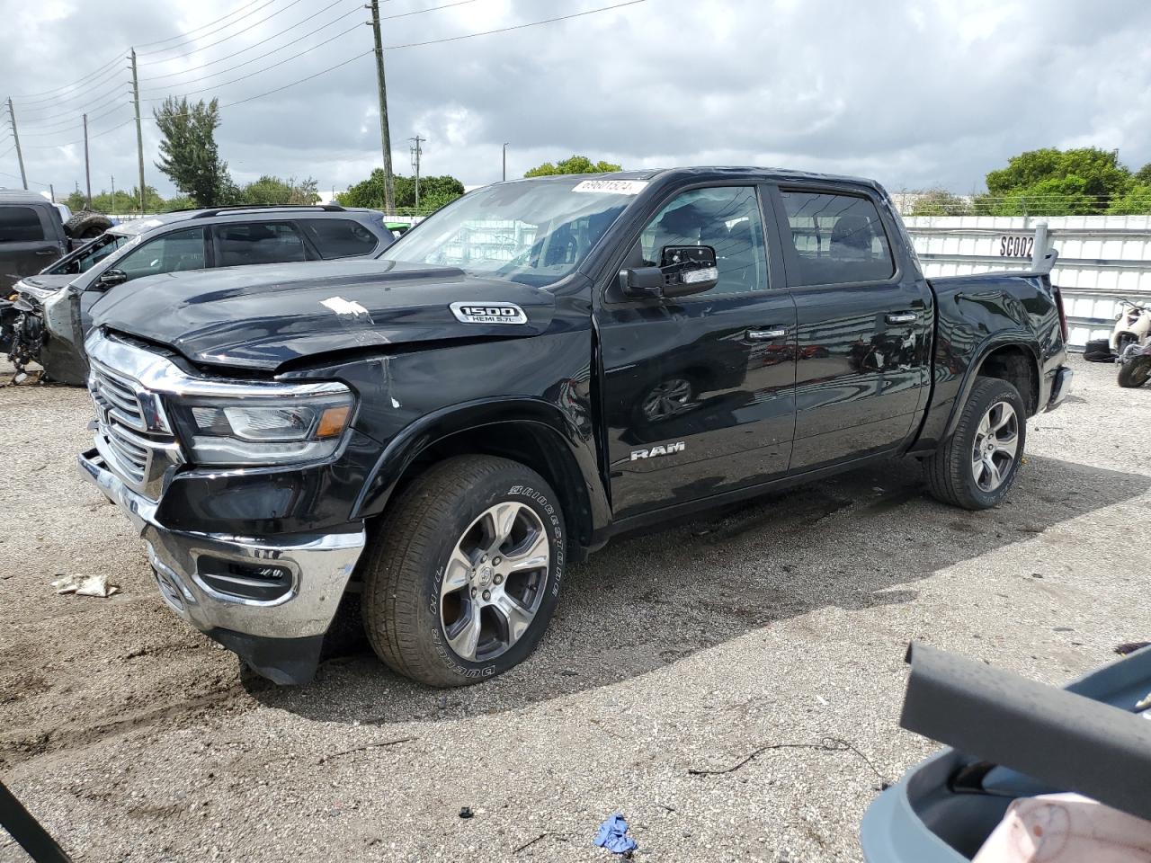 2022 Ram 1500 Laramie VIN: 1C6SRFJT0NN483078 Lot: 69601524