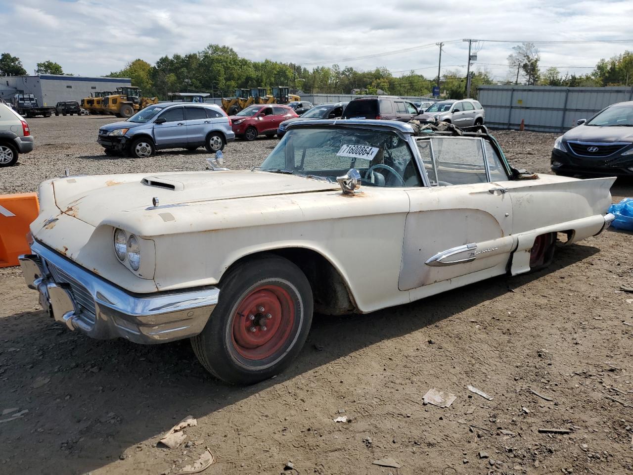 1959 Ford Thunderbir VIN: H9YJ108747 Lot: 71600864