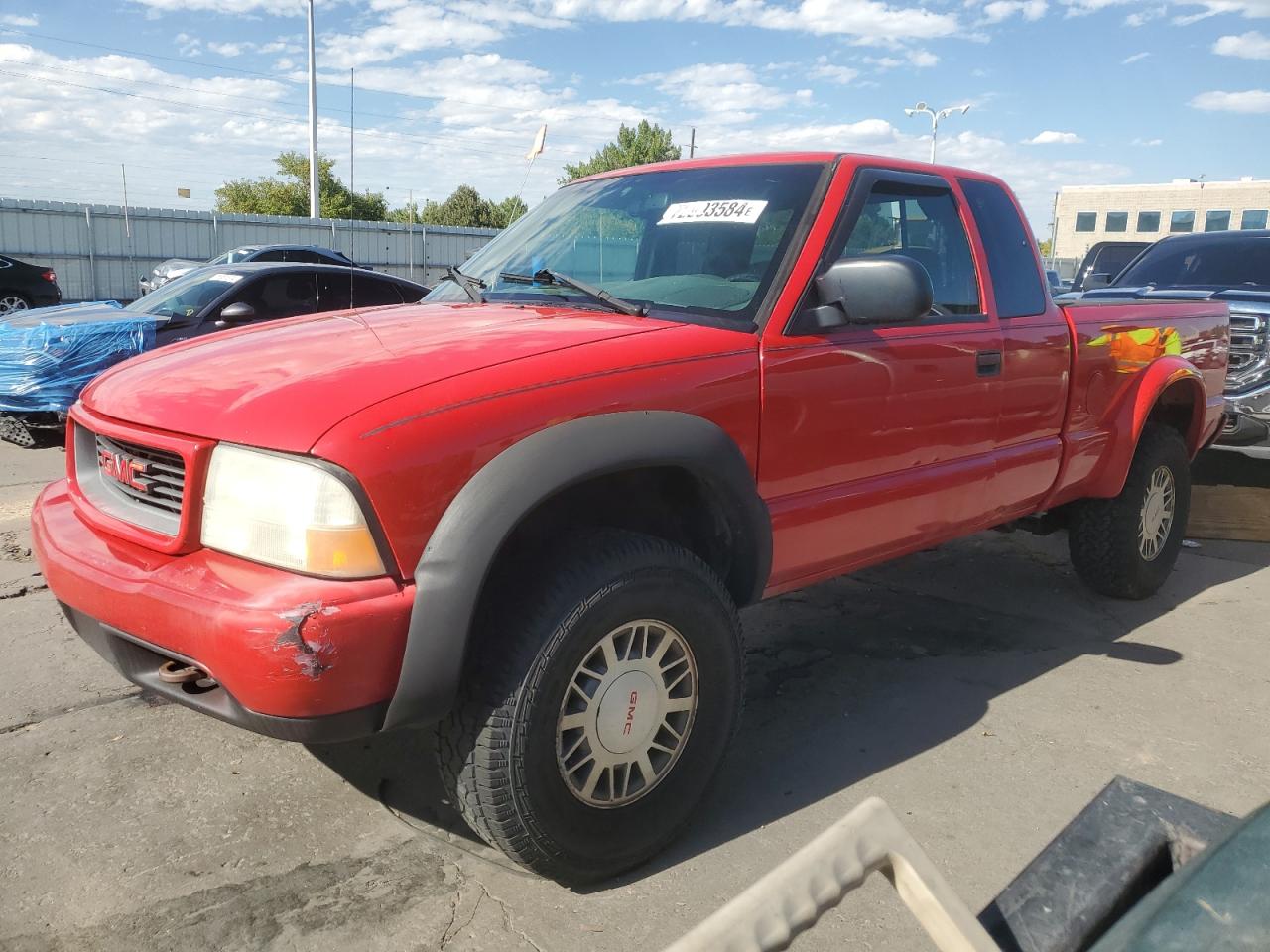 2001 GMC Sonoma VIN: 1GTCT19W318126583 Lot: 72993584