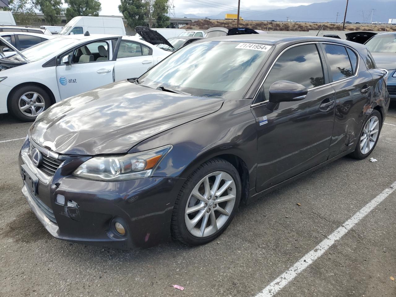 2013 Lexus Ct 200 VIN: JTHKD5BH0D2142029 Lot: 71741954