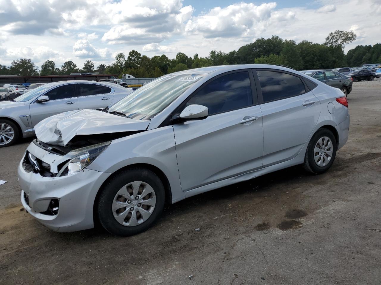 2015 Hyundai Accent Gls VIN: KMHCT4AE0FU917457 Lot: 70033134