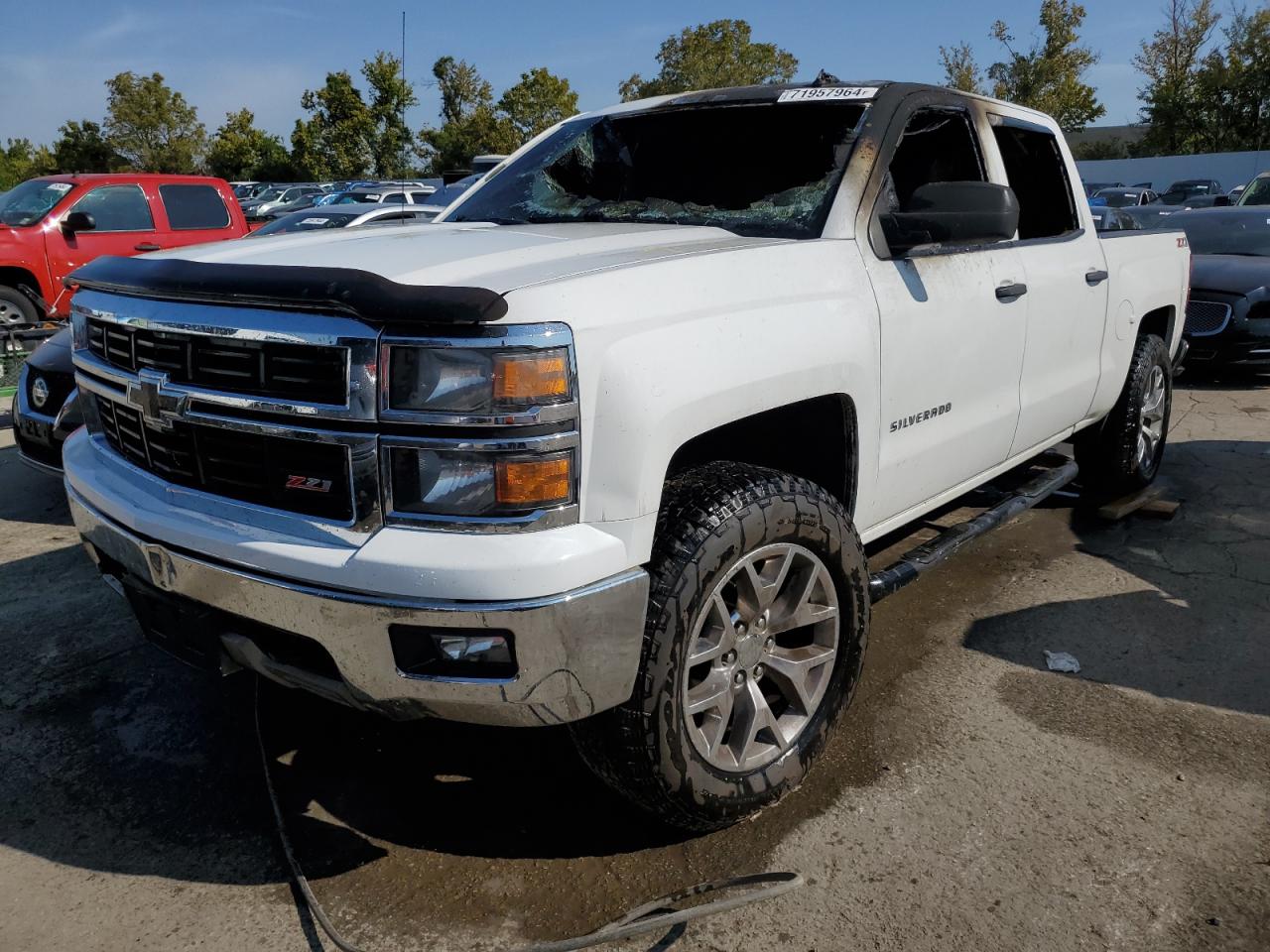 2014 Chevrolet Silverado K1500 Lt VIN: 3GCUKREC9EG144247 Lot: 71957964