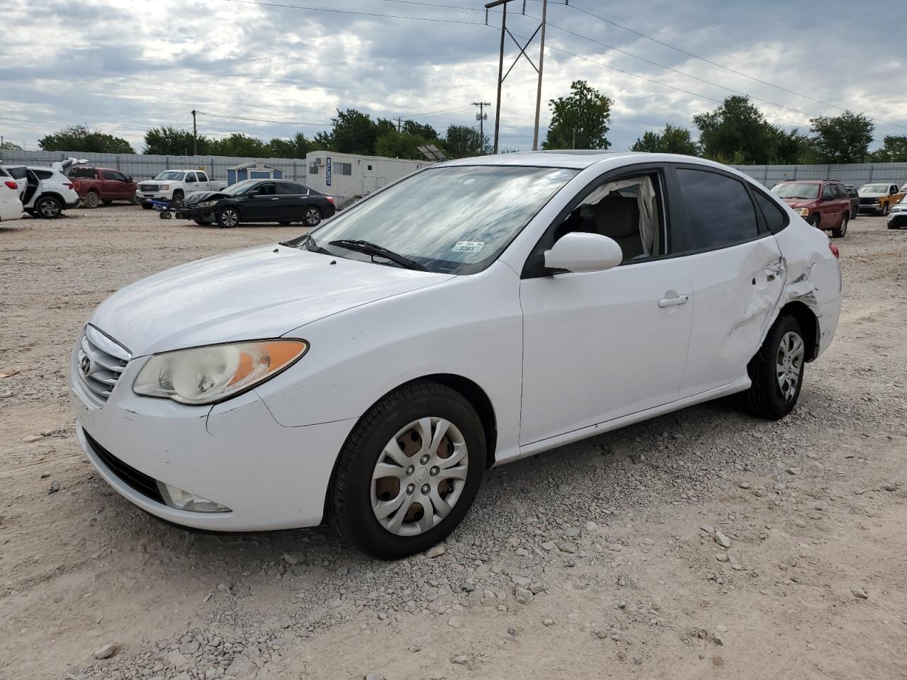 2010 Hyundai Elantra Blue VIN: KMHDU4AD7AU167184 Lot: 72292134