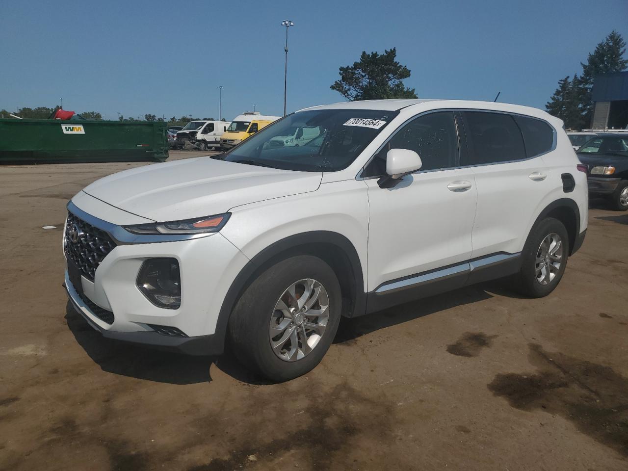 2020 Hyundai Santa Fe Se VIN: 5NMS2CAD8LH158340 Lot: 70014564