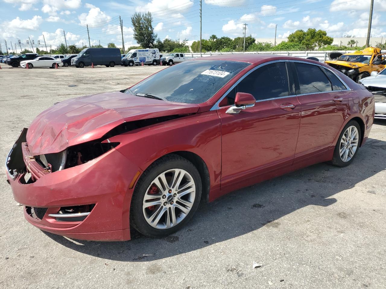 2016 Lincoln Mkz VIN: 3LN6L2G99GR615069 Lot: 71673104