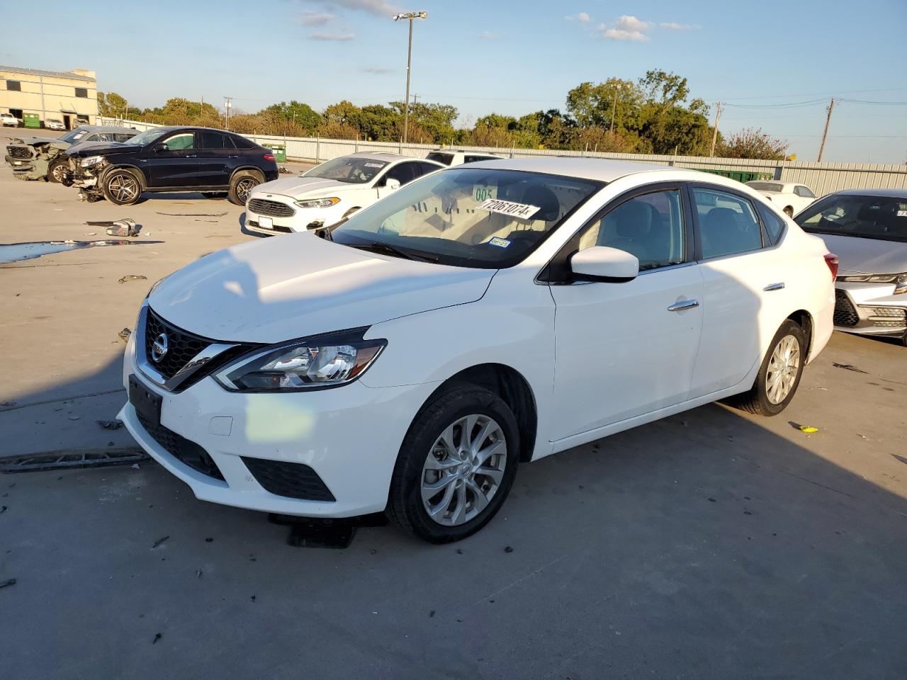 2019 Nissan Sentra S VIN: 3N1AB7AP0KL610346 Lot: 72061074