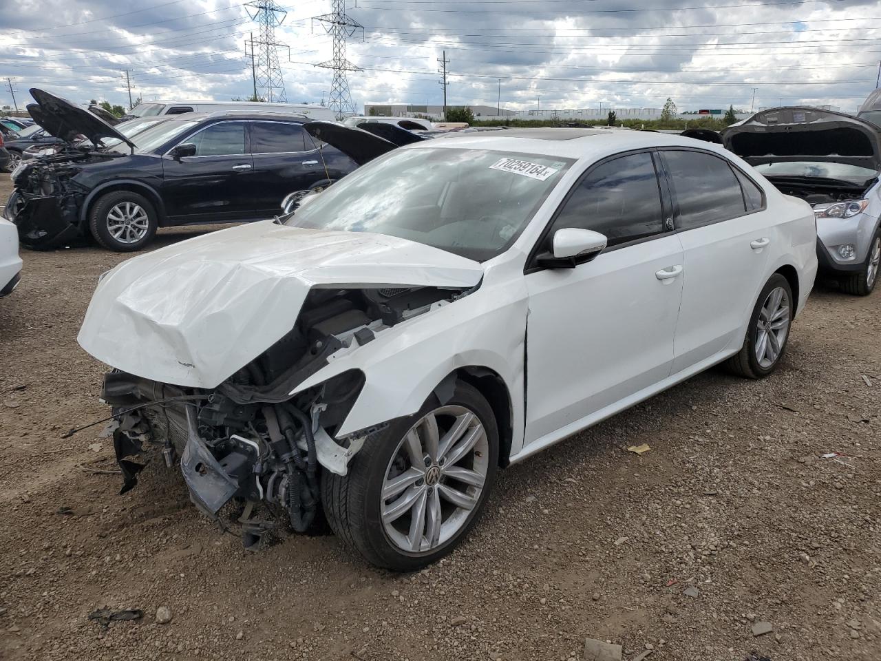 2019 Volkswagen Passat Wolfsburg VIN: 1VWLA7A37KC005044 Lot: 70259164