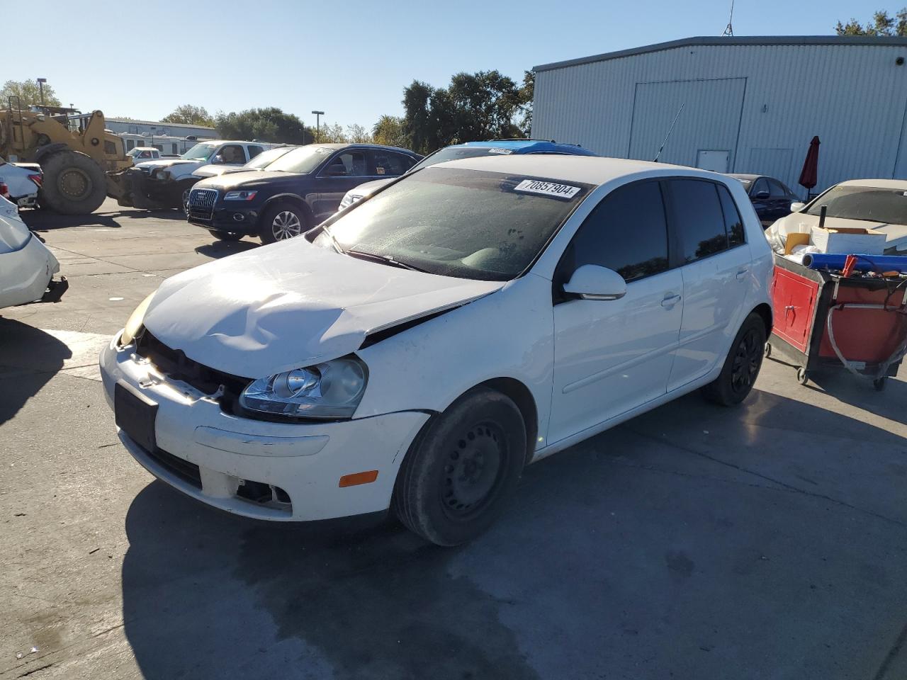 2007 Volkswagen Rabbit VIN: WVWDR71K27W278969 Lot: 70857904