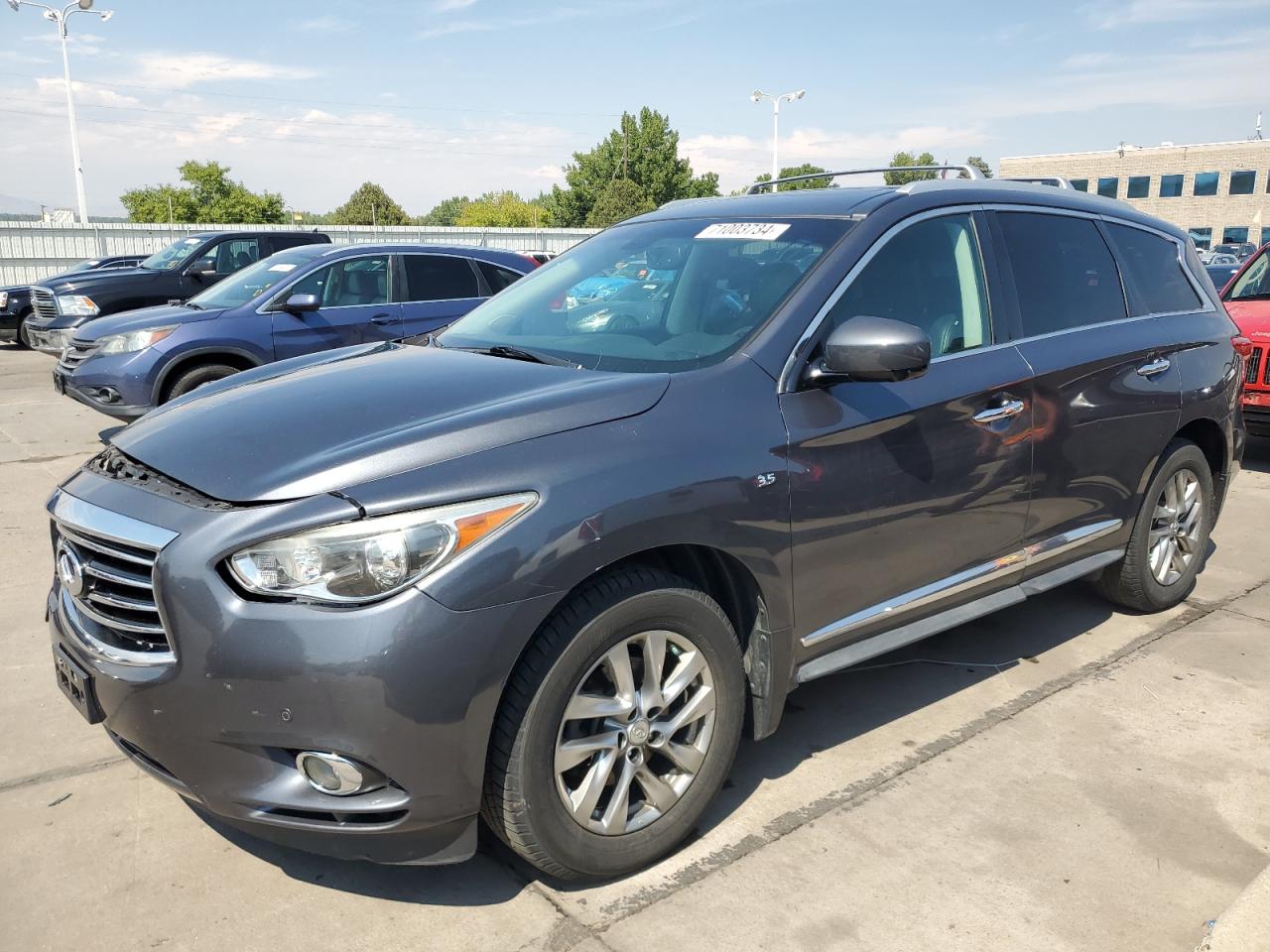 2014 Infiniti Qx60 VIN: 5N1AL0MM1EC514417 Lot: 71003734