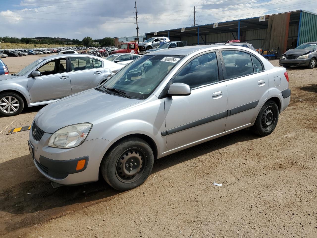 2007 Kia Rio Base VIN: KNADE123276203105 Lot: 74020064