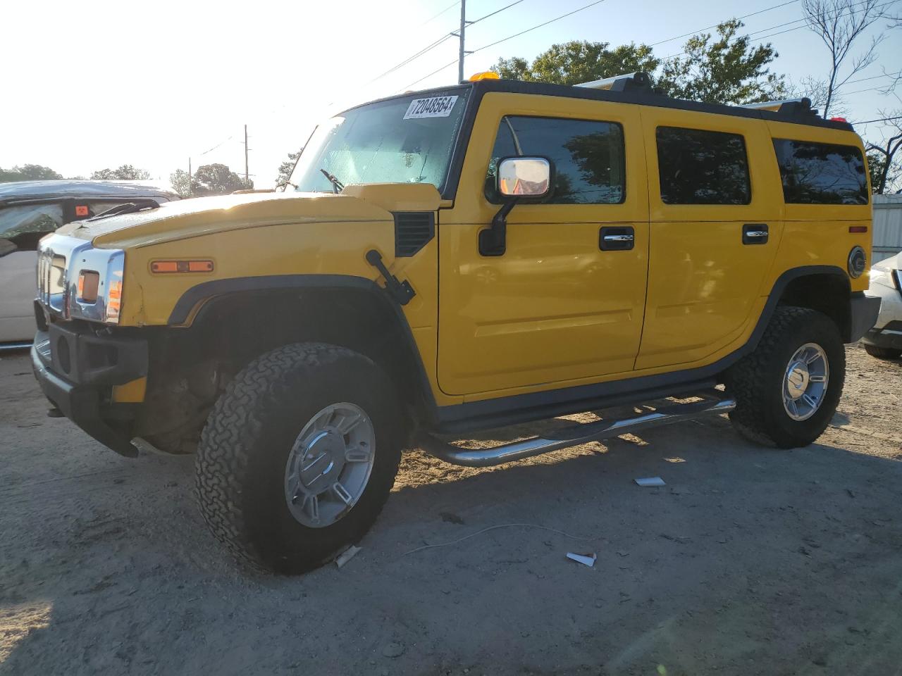 2003 Hummer H2 VIN: 5GRGN23U23H145779 Lot: 72048564