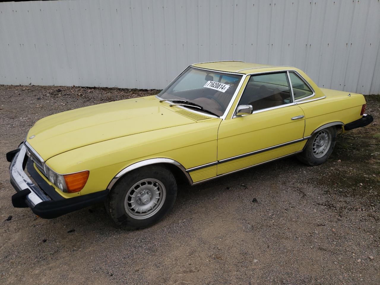 1975 Mercedes-Benz 450 Sl VIN: 10704412022665 Lot: 71620814