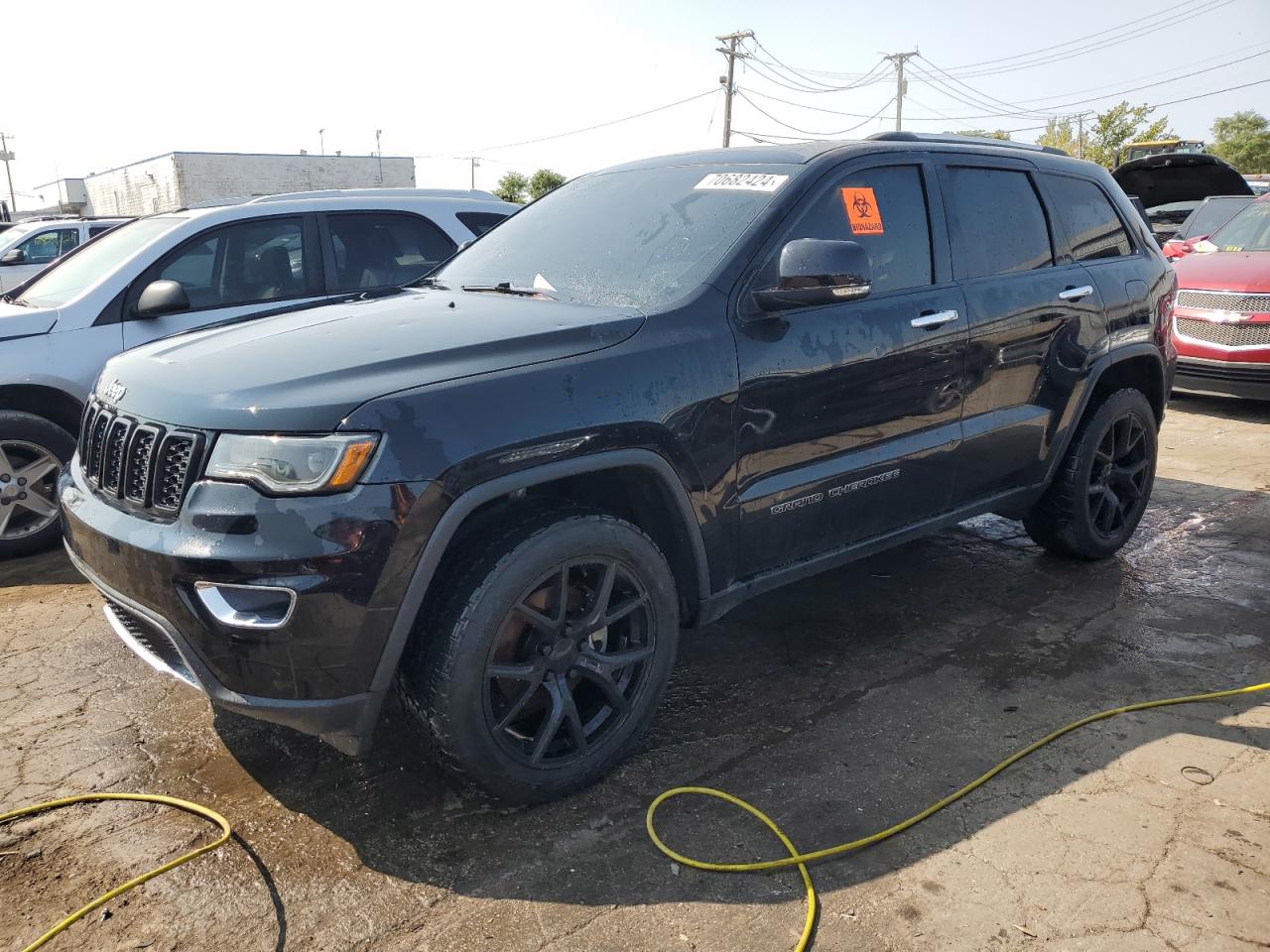 2017 Jeep Grand Cherokee Limited VIN: 1C4RJEBGXHC850062 Lot: 70682424