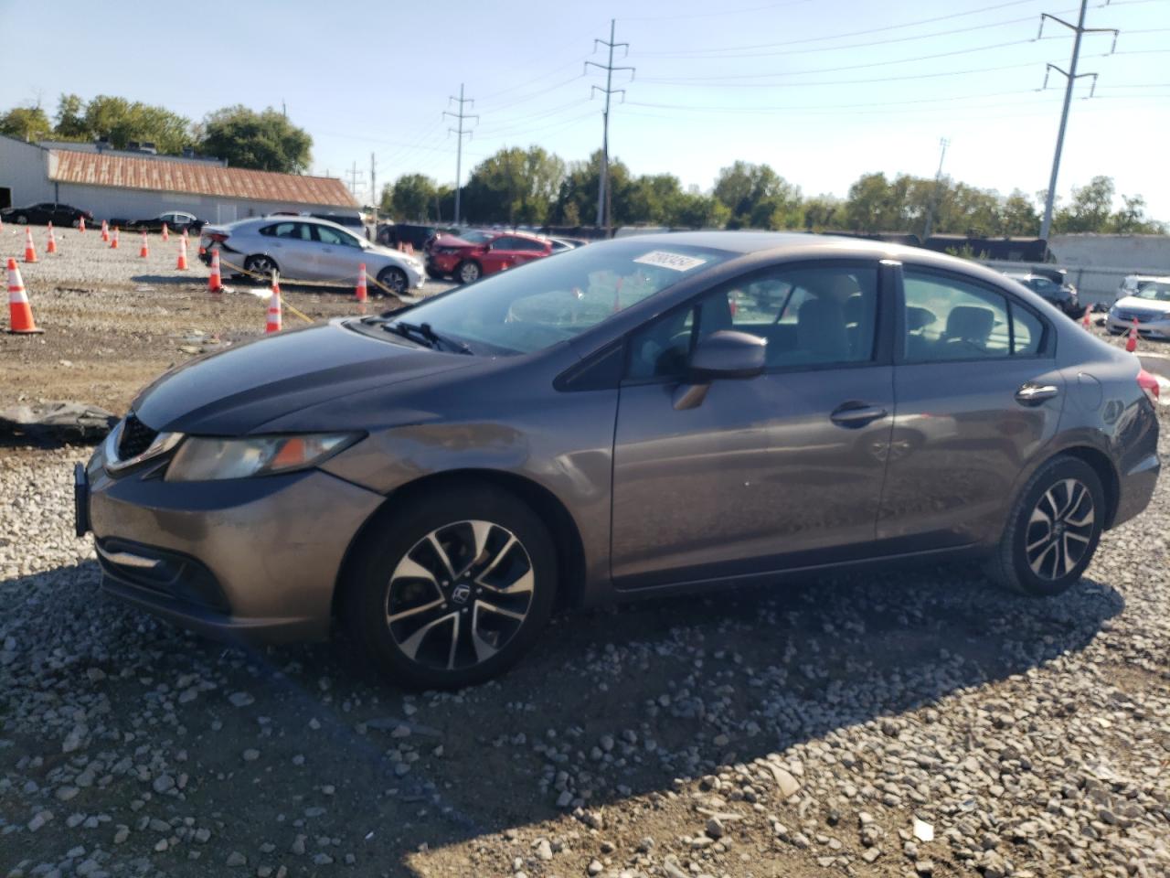 2013 Honda Civic Ex VIN: 19XFB2F89DE220618 Lot: 70983454