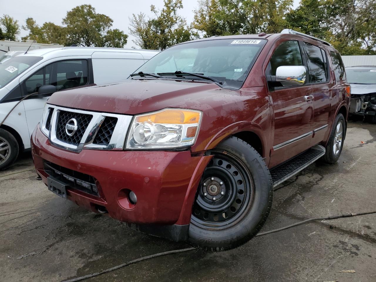 2010 Nissan Armada Platinum VIN: 5N1AA0NE8AN621234 Lot: 71049614