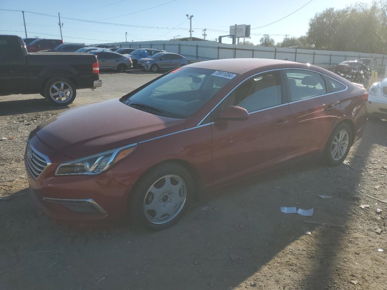 2015 Hyundai Sonata Se VIN: 5NPE24AF4FH220957 Lot: 73911054