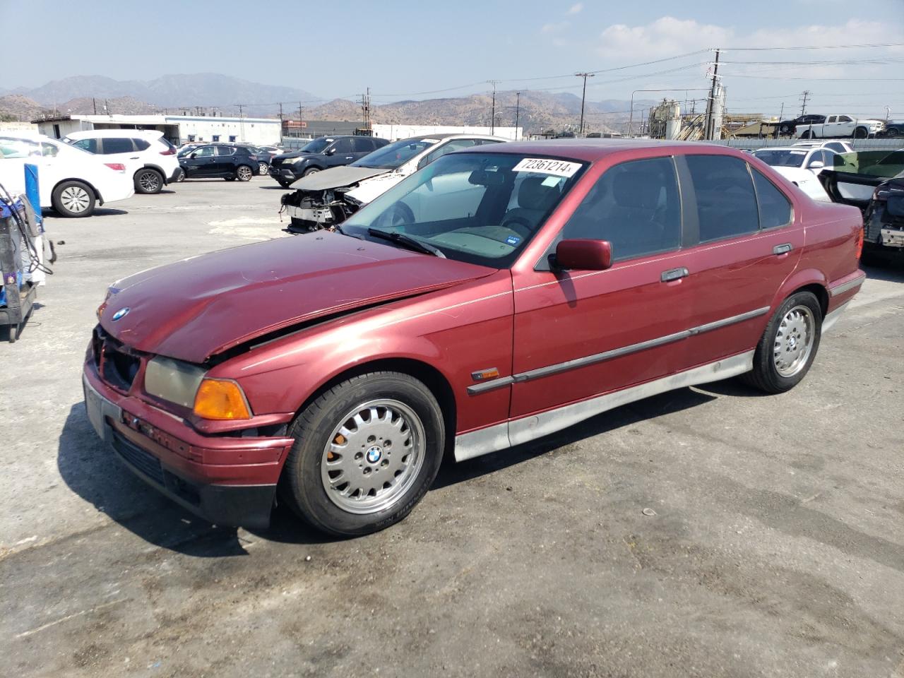 1995 BMW 325 I VIN: WBACB3324SFE24027 Lot: 72361214