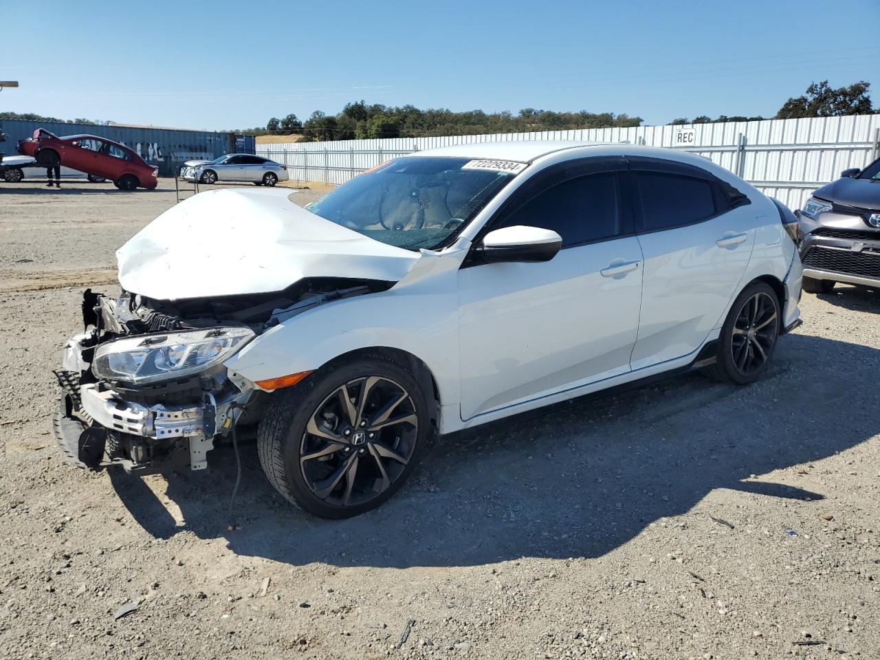 2019 Honda Civic Sport VIN: SHHFK7H47KU411998 Lot: 72229334