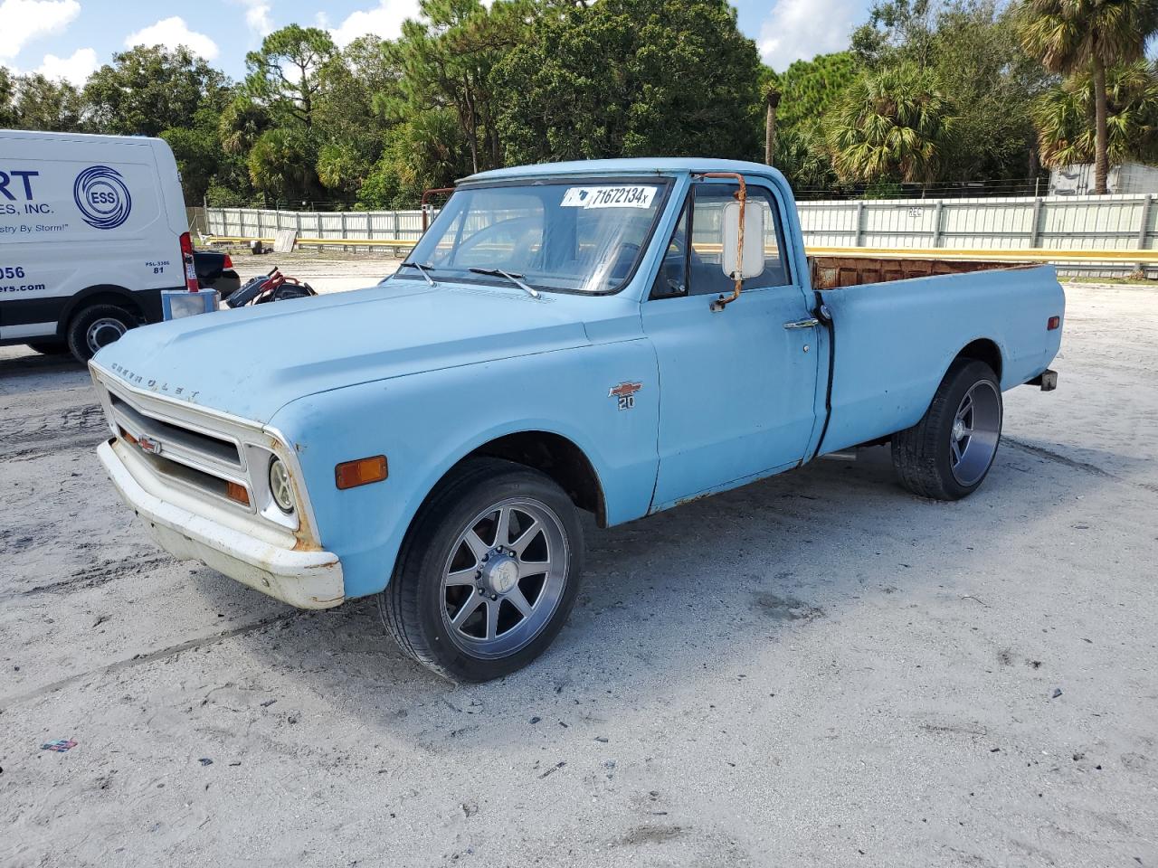 1968 Chevrolet C20 VIN: CS248T141943 Lot: 71672134