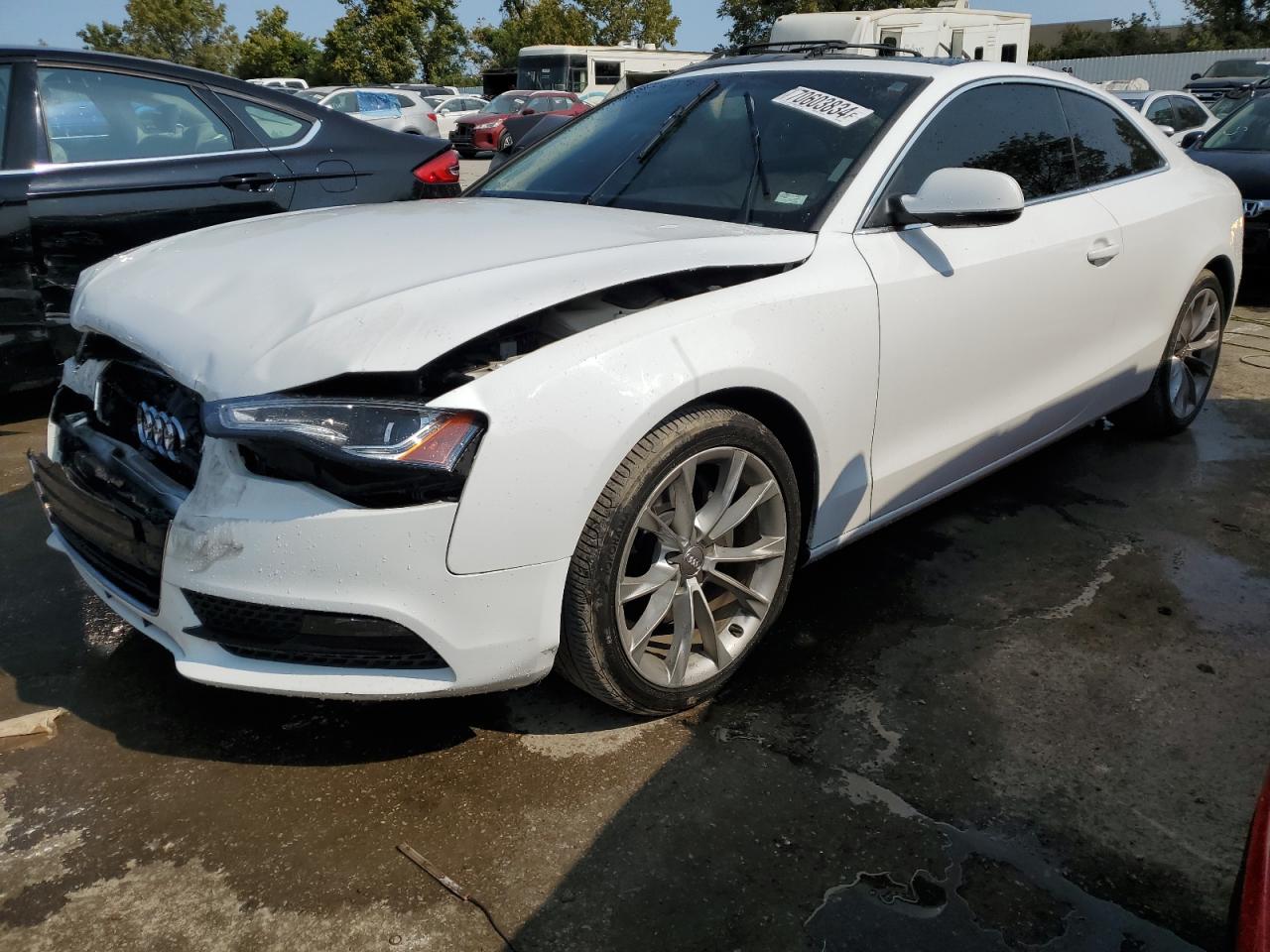 2014 Audi A5 Premium Plus VIN: WAULFAFR0EA025633 Lot: 70603834