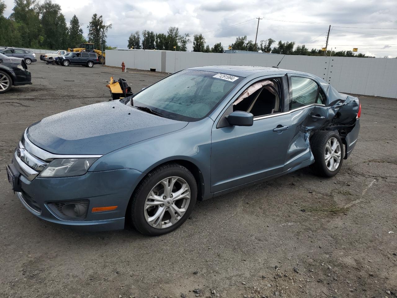 2012 Ford Fusion Se VIN: 3FAHP0HG5CR445487 Lot: 80076144