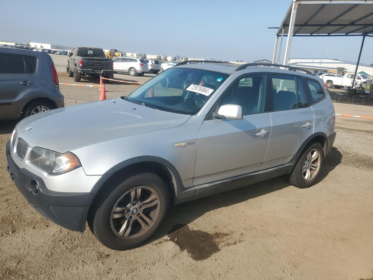 2005 BMW X3 3.0I VIN: WBXPA93465WD17225 Lot: 72976984