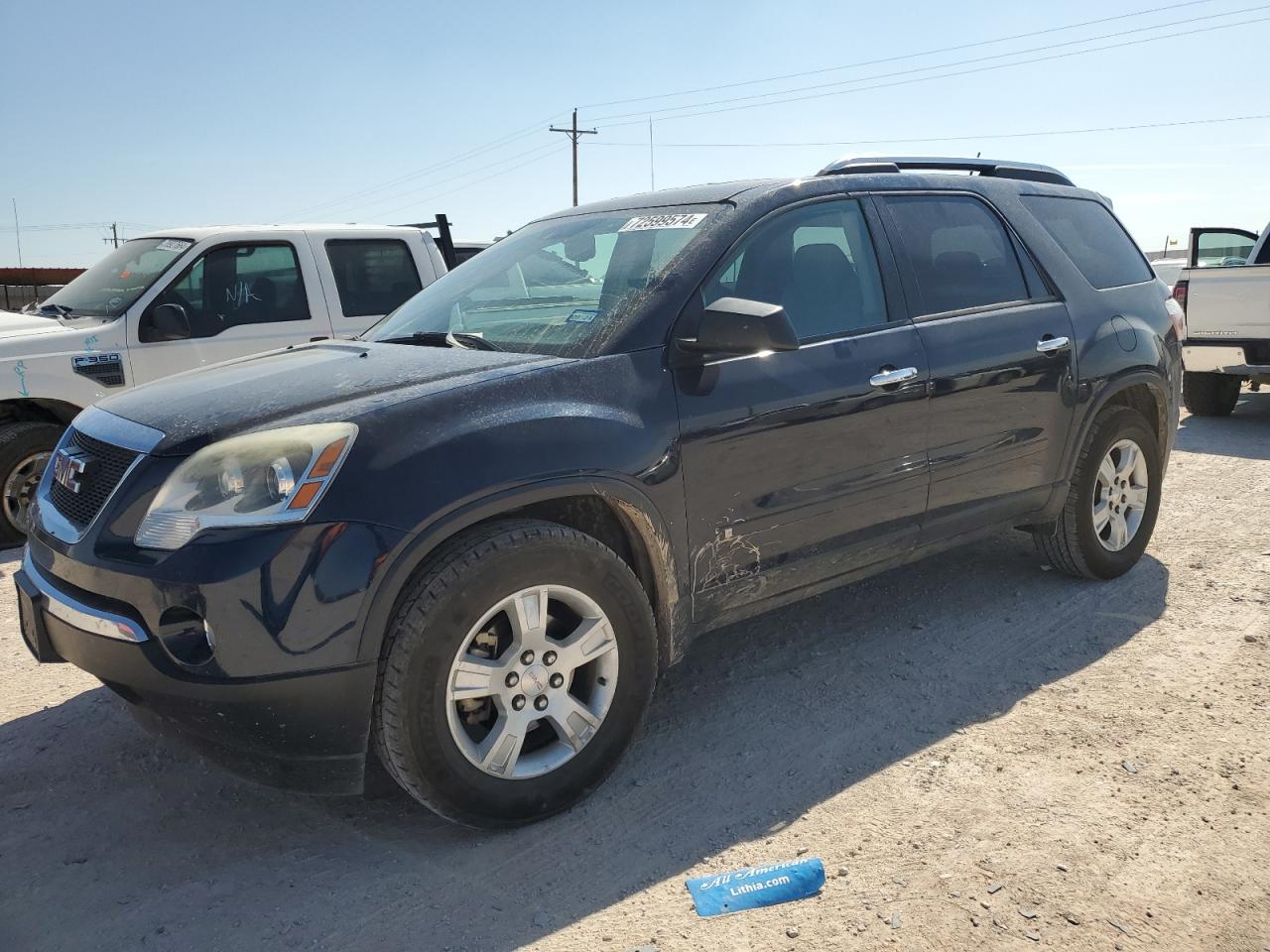 2009 GMC Acadia Sle VIN: 1GKER13D29J175457 Lot: 72599574