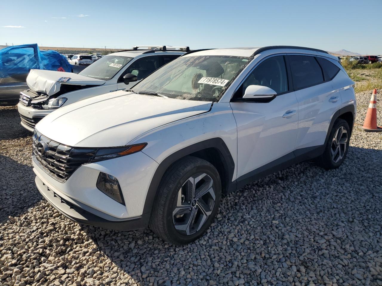 2022 Hyundai Tucson Sel VIN: 5NMJCCAEXNH015281 Lot: 71978574