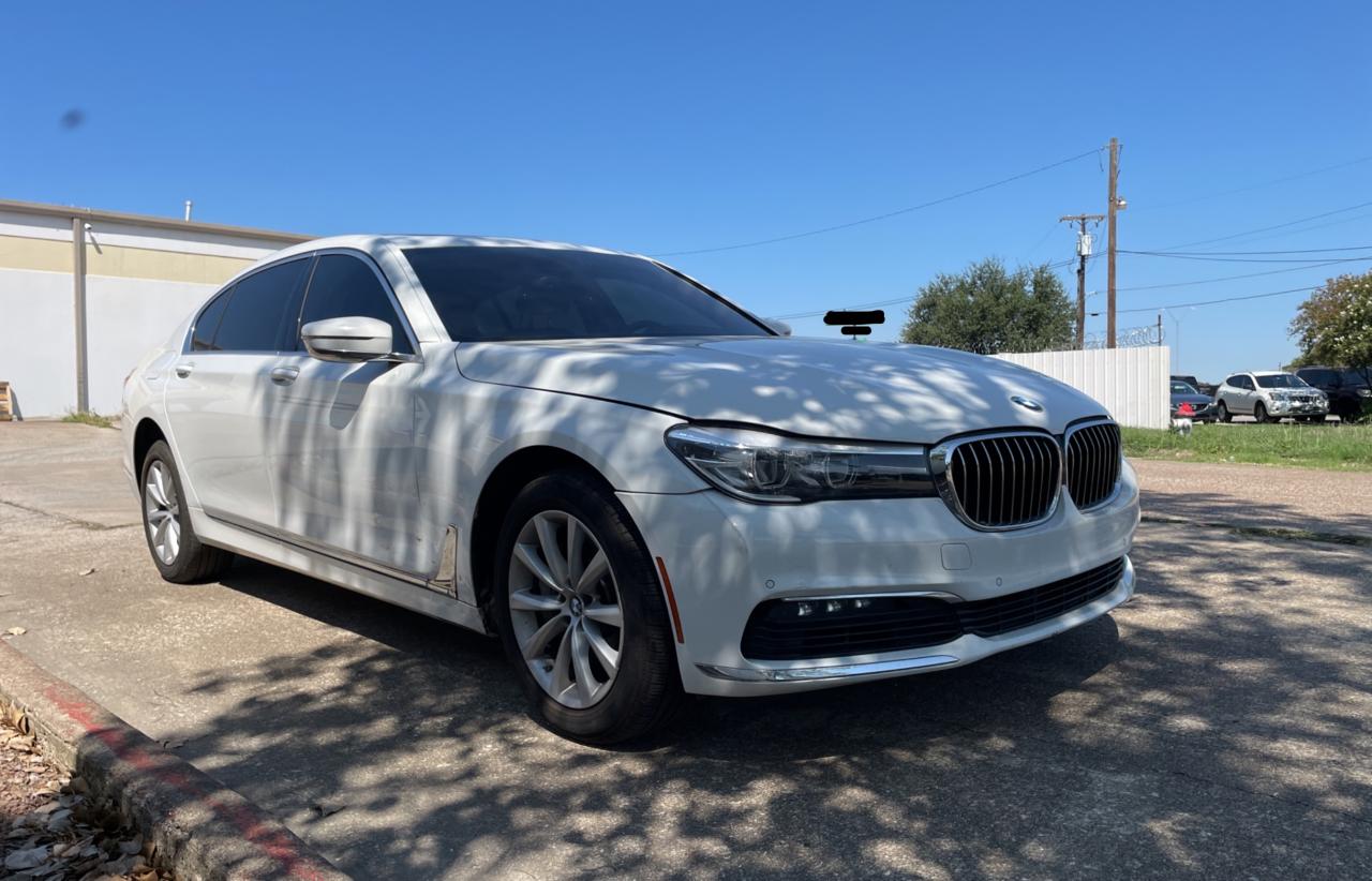 2018 BMW 740 I VIN: WBA7E2C50JG742505 Lot: 71771404