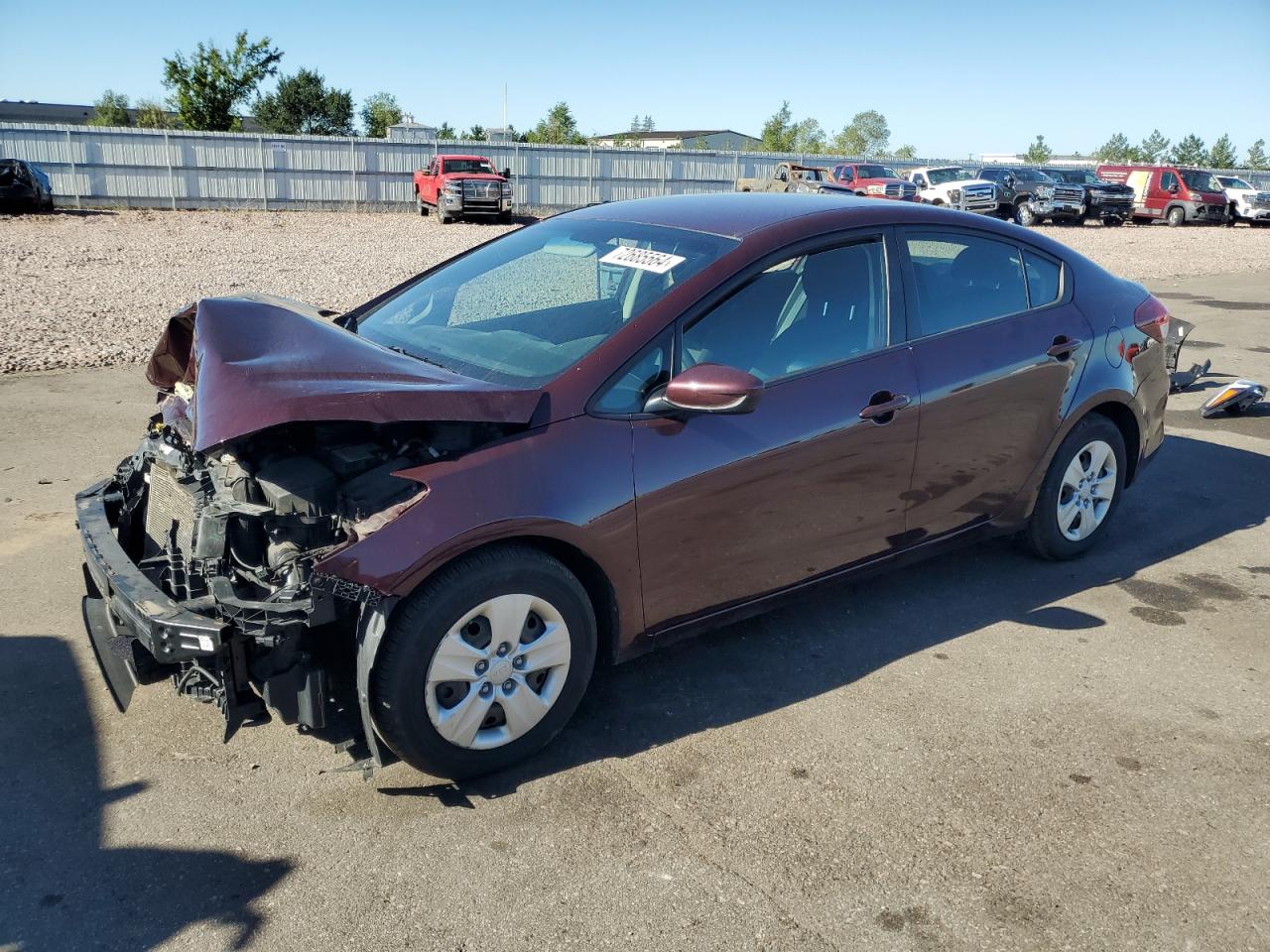 2018 Kia Forte Lx VIN: 3KPFK4A74JE196430 Lot: 72685564