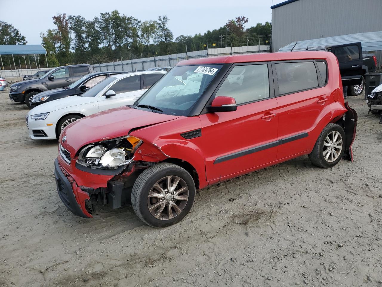 2013 Kia Soul + VIN: KNDJT2A60D7581197 Lot: 71024754