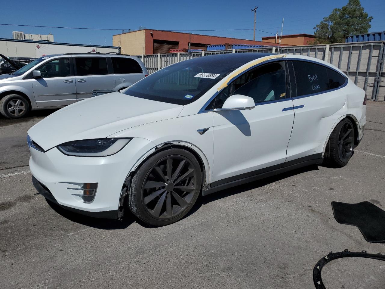 2017 Tesla Model X VIN: 5YJXCDE20HF048697 Lot: 69576864