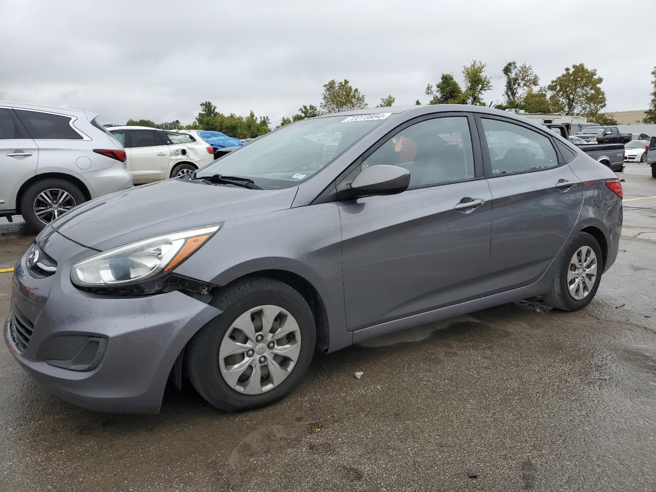 2015 Hyundai Accent Gls VIN: KMHCT4AE0FU880653 Lot: 72273954